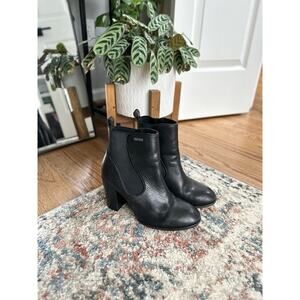 Superdry Women’s Black Leather Boots